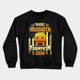 Trumpkin Make Halloween Great Again Crewneck Sweatshirt